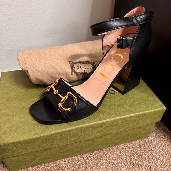 Gucci Block Heel. Good condition! Authentic! - Picture 4 of 5